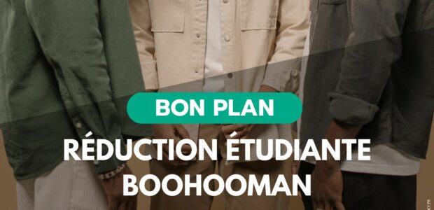 Réduction étudiante BOOHOOMAN